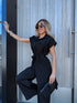Pantsuit "BALANCE V80" - BLACK